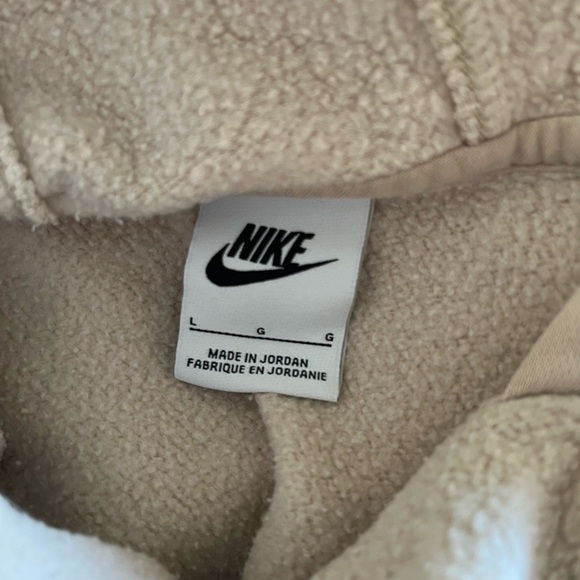 Nike Sportswear Club Fleece Hoodie & Jogger Set in Hemp Beige | Youth Medium - Picture 11 of 11